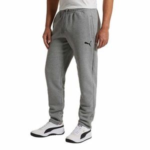 Puma Mens Fleece Jogger Sweatpants in Large Heather Gray